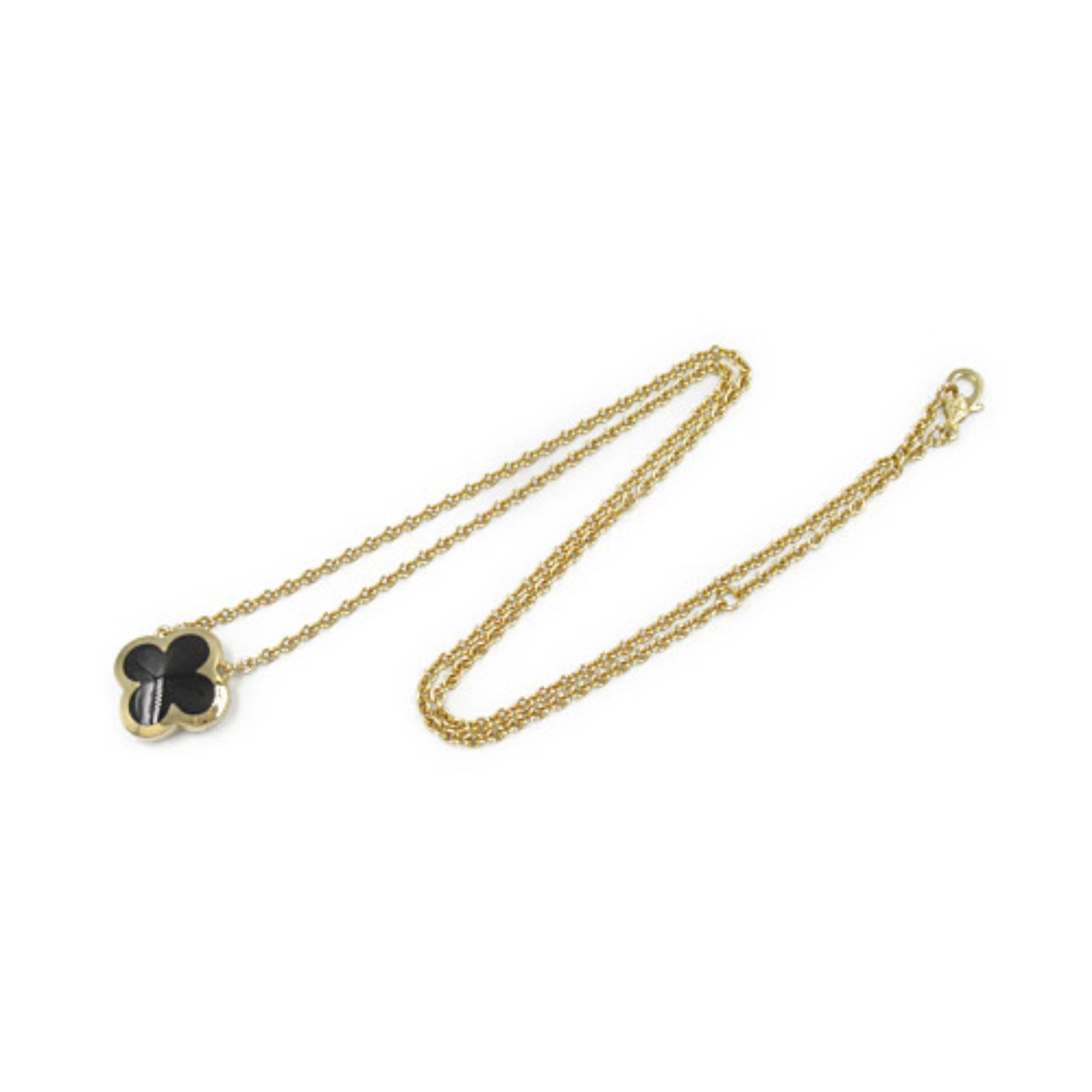 ヴァンクリーフ＆アーペル ピュア アルハンブラ ネックレス　オニキス ヴァンクリーフ＆アーペル ピュアアルハンブラ オニキス ネックレス