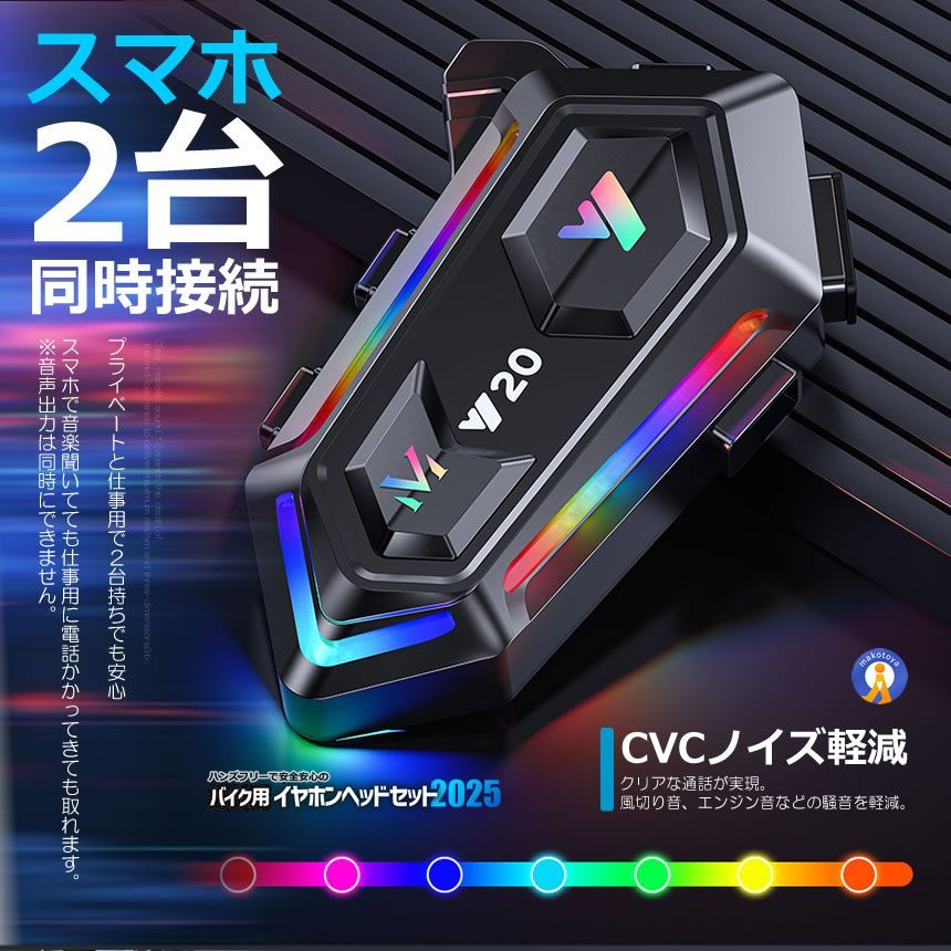 バイク ヘッドセット