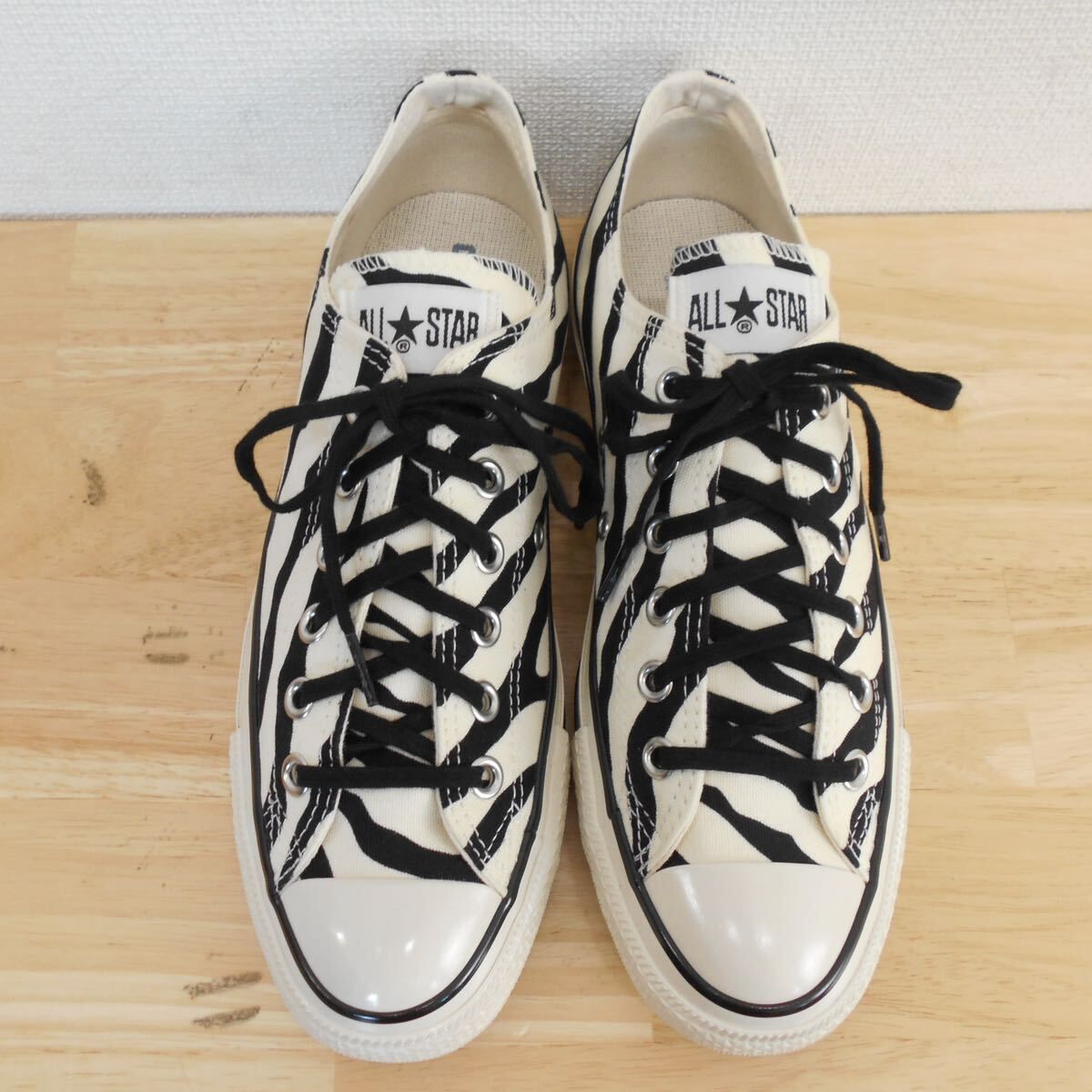 CONVERSE コンバース 1SD853 ALL STAR US ZEBRA OX オールスター ユーエス オックス ゼブラ柄 スニーカー シューズ 25.5cm 10116991