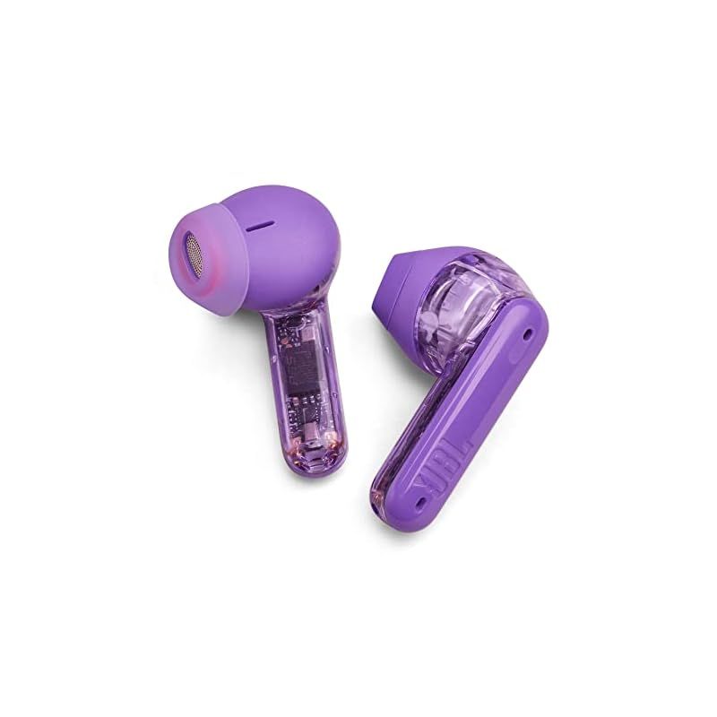 JBL Tune Flex GHOST パープル 完全ワイヤレスイヤホン 本体 JBL JBL公式 ワイヤレスイヤホン TUNE FLEX GHOST ノイズ