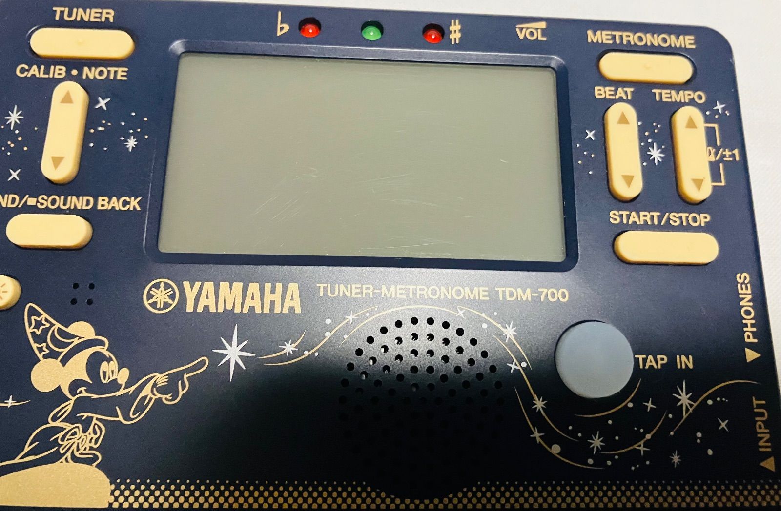 TDM-700DF2 ヤマハチューナー ディズニーファンタジアミッキーマウス
