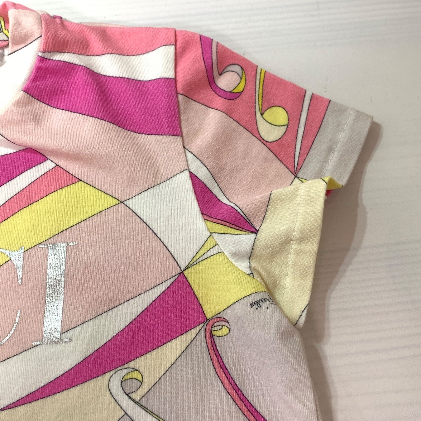 EMILIO PUCCI エミリオプッチ 半袖 Tシャツ 8 キッズ 子供 女の子