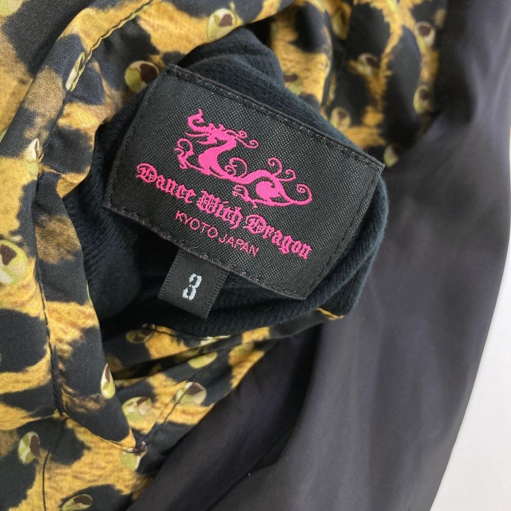 【新品】Dance With Dragon ヒョウ柄ブルゾン 新品】Dance With Dragon ヒョウ柄ブルゾン