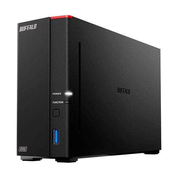 P４倍 7/11は楽天勝利でさらにPアップ】 バッファロー LinkStationネットワーク対応HDD 1ドライブ 2TB LS710D0201 1台