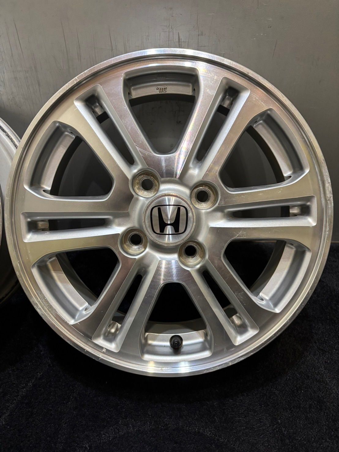 ☆ホンダ 純正 14インチ 4.5J +40 100 4H アルミホイール 4本 N