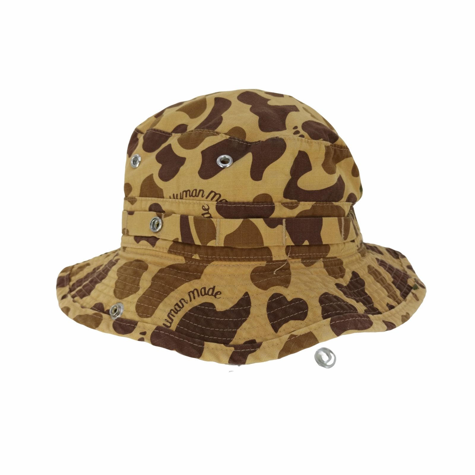 ヒューマンメイドKAWS MADE CAMO BUCKET HAT