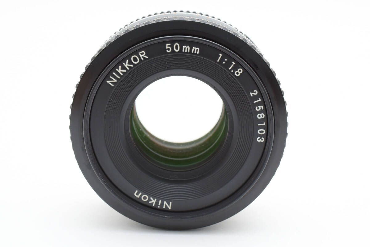 【極美品】動作◎ Nikon Ai-s Nikkor 50mm f1.8 871 Nikon Nikkor 50mm F1.8 AI-S Lens -Japan Only Pancake Version
