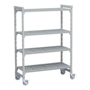 3営業日で発送 Cambro ６１０ベンチ移動カムシェルビングセット９１０×Ｈ１９１０ ４段 DKY9827