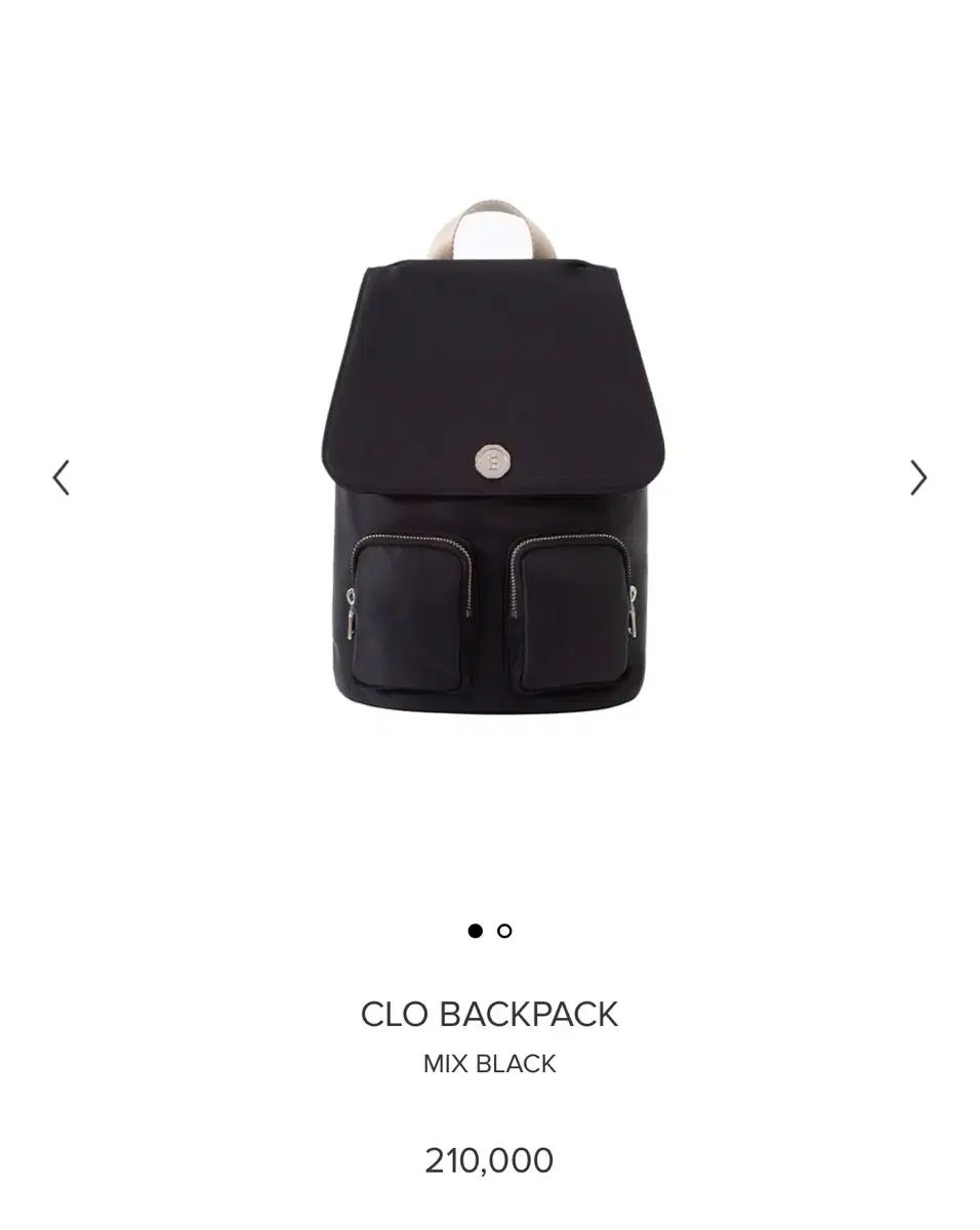 MINITMUTE(ミニミュート) CLO BACKPACK MIX BLACK MINITMUTE CLO