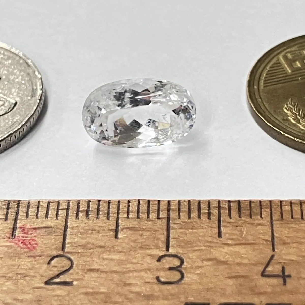 天然ポルサイト ルース 4.402ct 中宝ソーティング 簡易鑑別書 付き