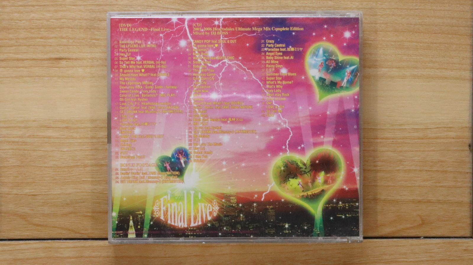 国内盤CD☆ハーツデイルズ/HEARTSDALES□ THE LEGEND ~Final
