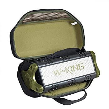 ･ Hermitshell ハードトラベルケース W-King 50W ワイヤレスBluetoothスピーカー用 ブラック グリーン
