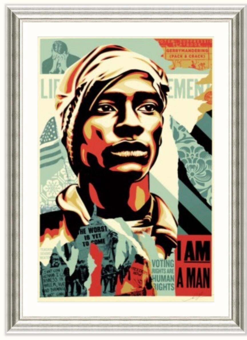 OBEY GIANT ー「VOTING RIGHTS ARE HUMAN RIGHTS」未額装