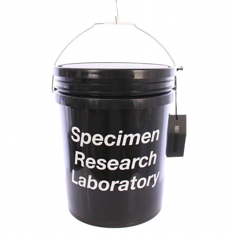ネイバーフッド NEIGHBORHOOD SRL. BUCKET バケツ ロゴ プリント F 黒  