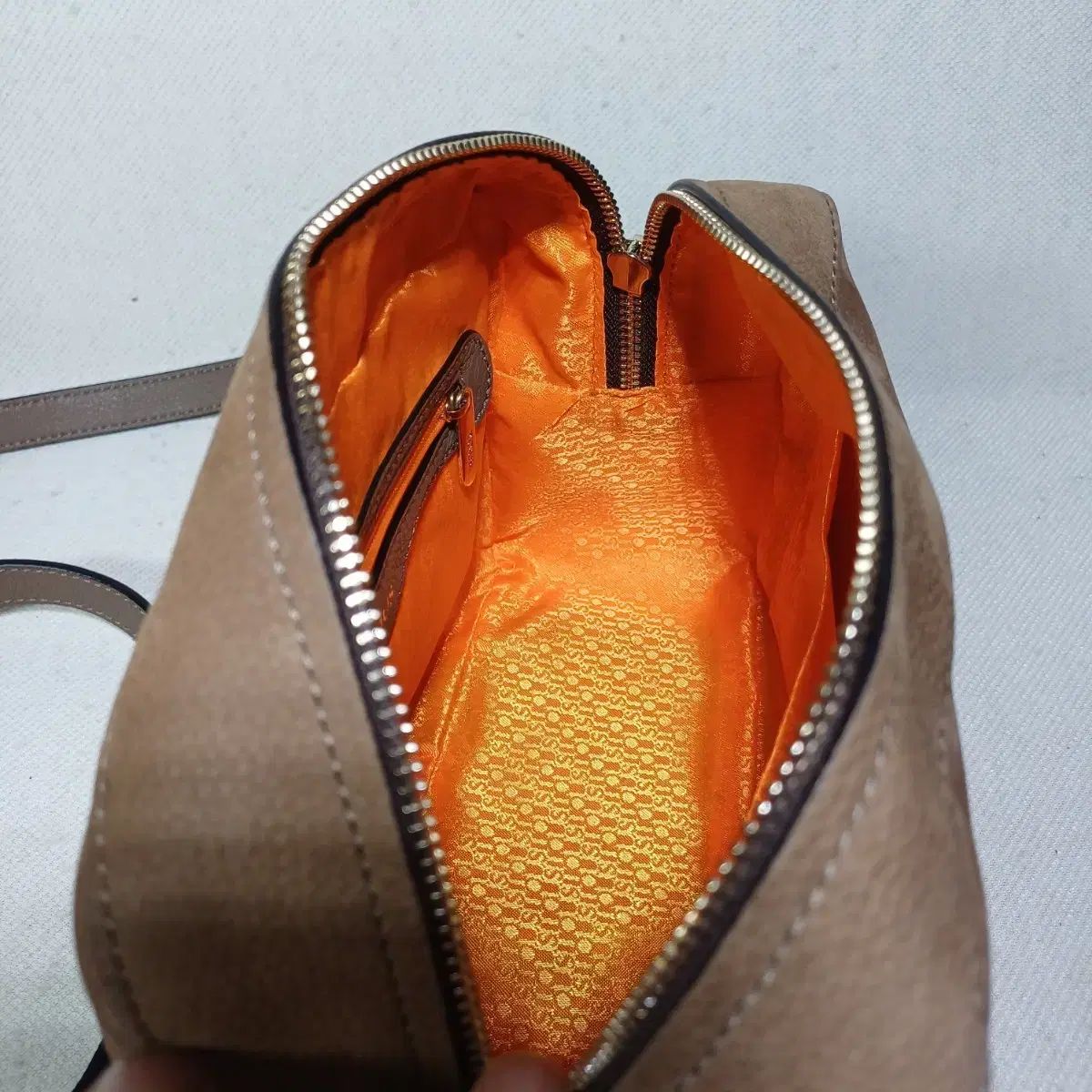 TOUS 投げ捨てる スエード クロスバッグ DECORATOM_COM_BR