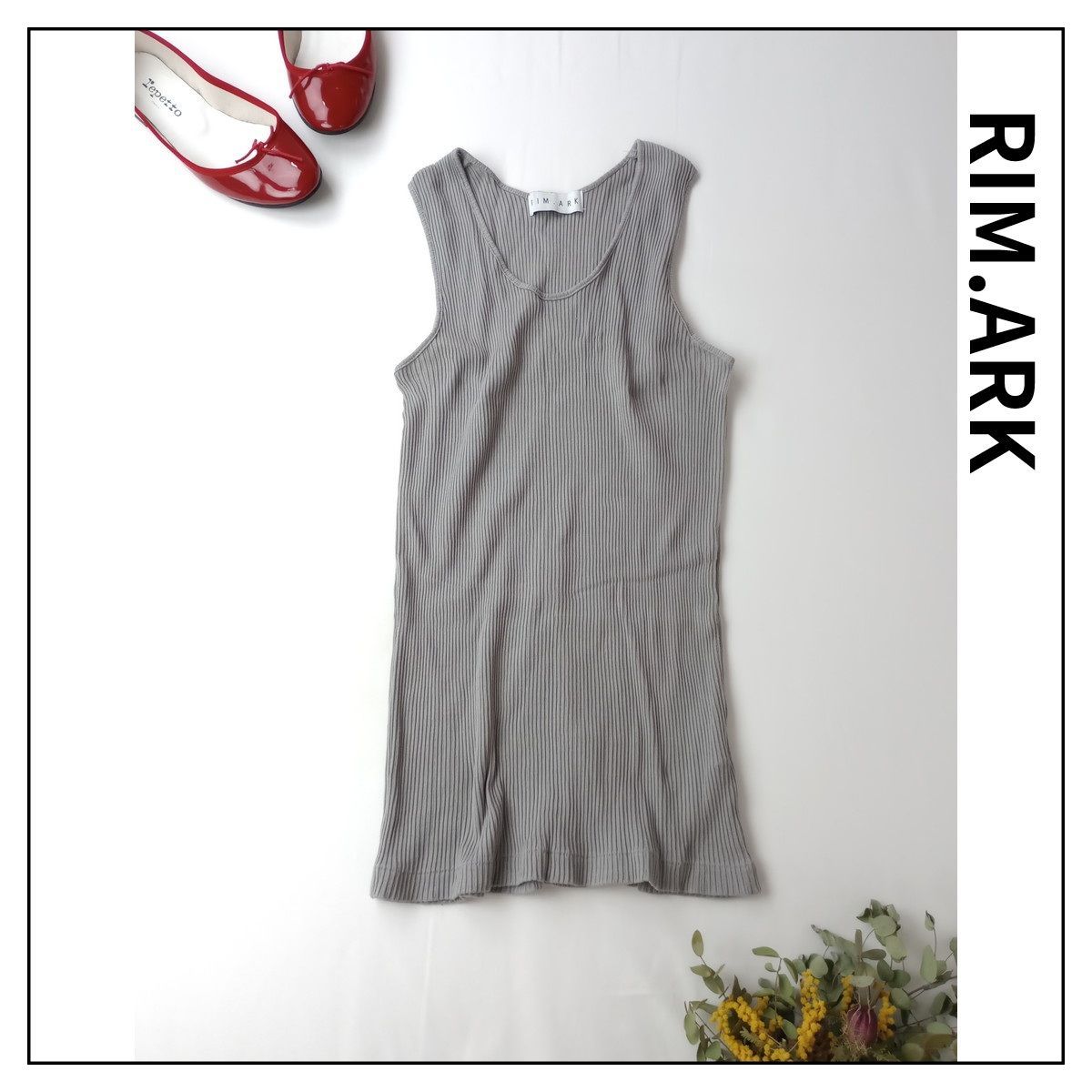 ◯RIM.ARK リムアーク Standard rib tank スタンダード リブ