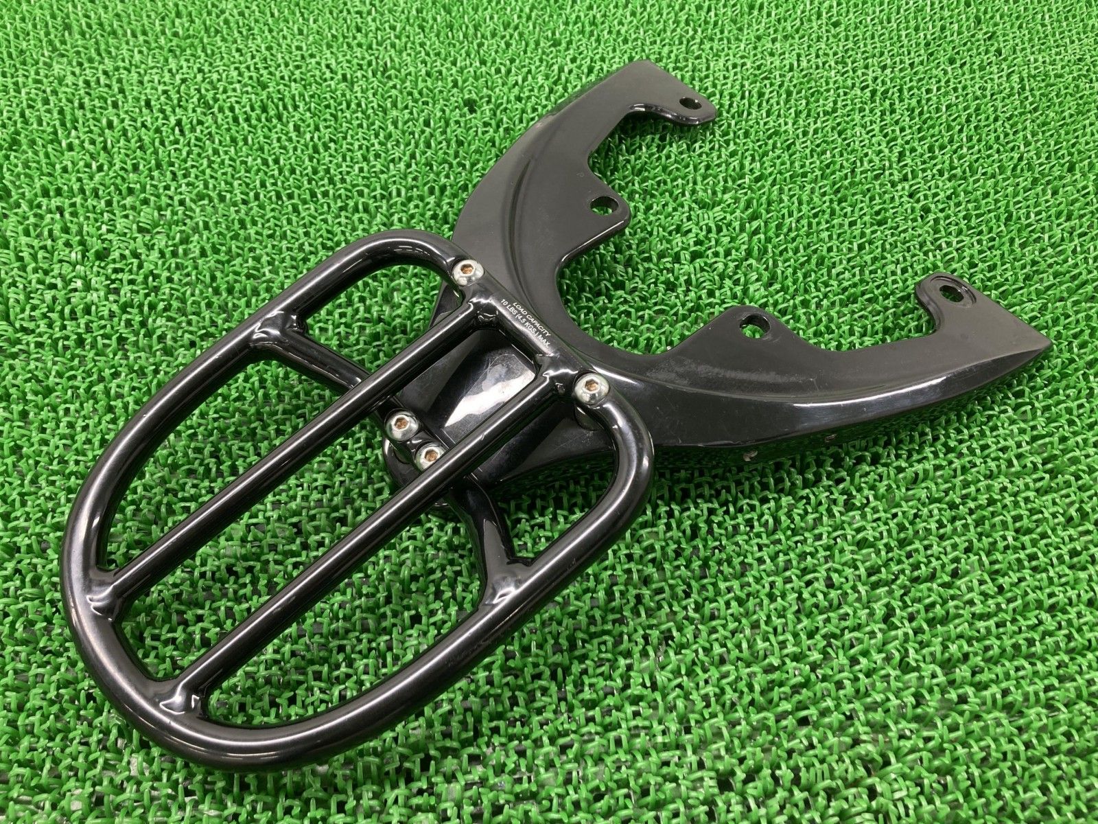 VRSCDX1250 リアキャリア ハーレー 純正 バイク 部品 ナイトロッドスペシャル バックレストステー 曲がり無し 品薄 希少品 車検 Genuine 【中古】 46