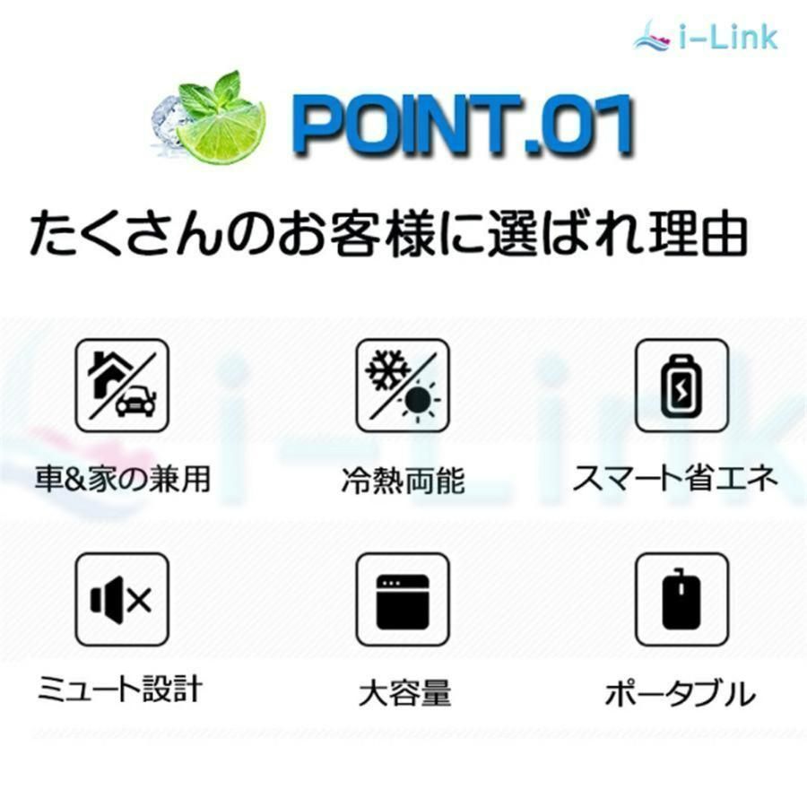 車載冷蔵庫3L ポータブル冷凍 冷蔵庫 -10℃ 65℃設定 AC110V DC12V アウトドア 車中泊 急速冷凍 省エネ 車載＆家庭