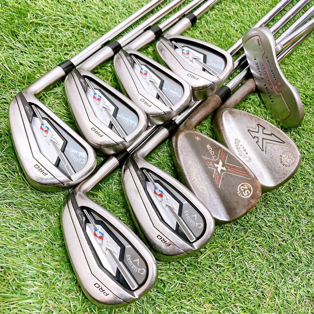 キャロウェイXR 初心者オススメ　ゴルフクラブメンズセット　キャディバッグ3点式 キャロウェイXR 初心者オススメ ゴルフクラブメンズセット