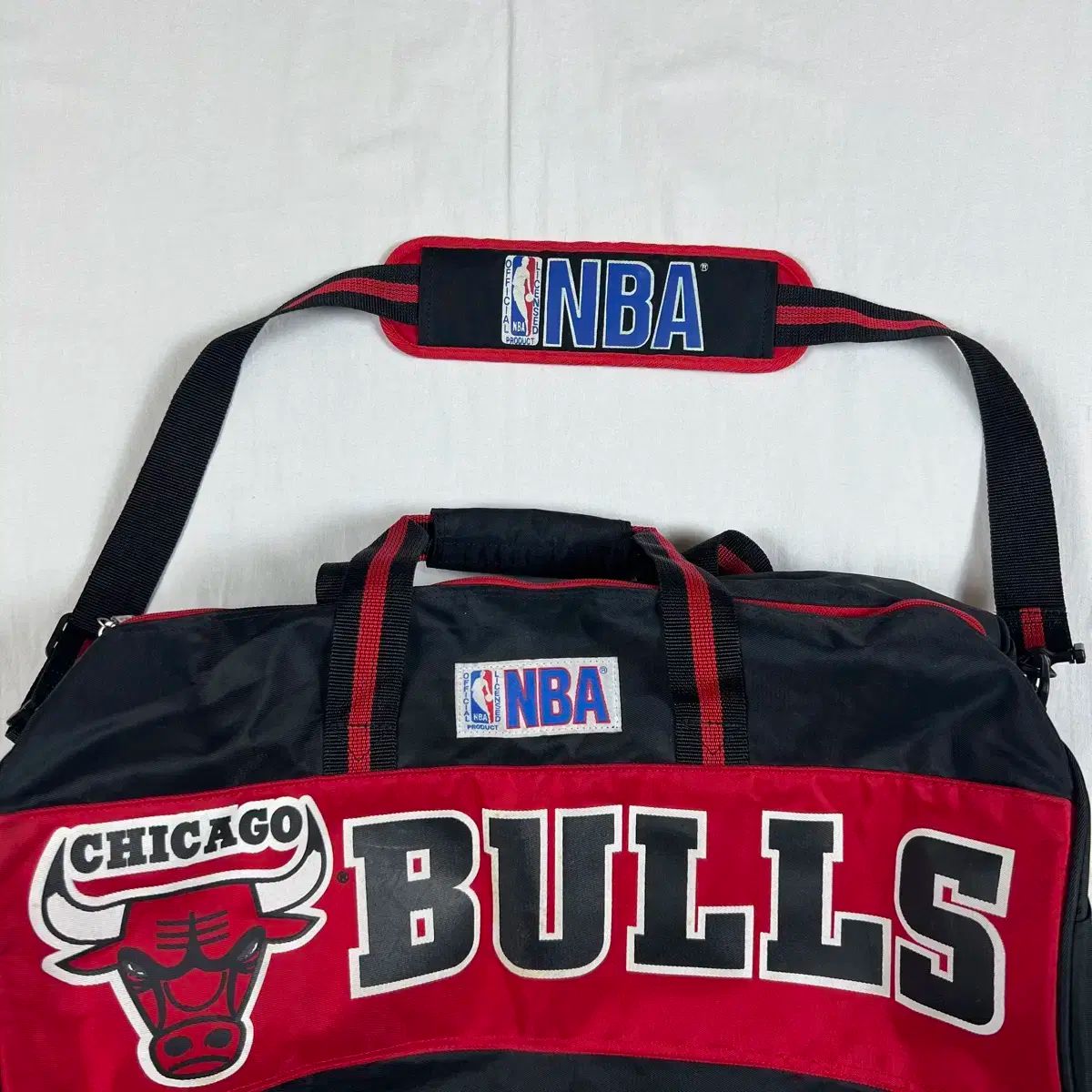 90s NBA シカゴ ブルズ チーム ロゴ ボストン クロスバッグ