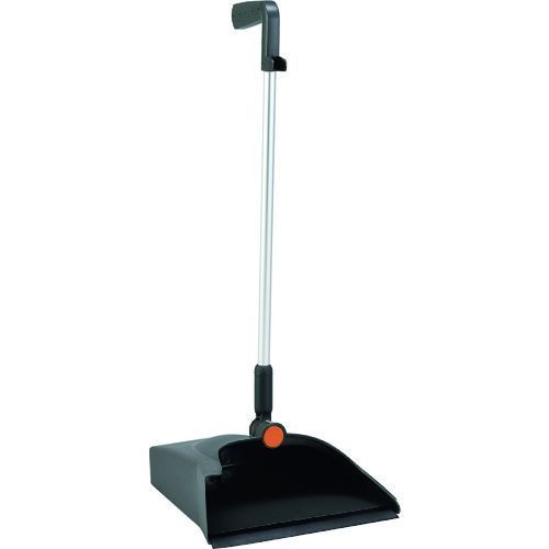 緑十字　２ＷＡＹちりとり　ダークグレー　ＴＷＴ－ＤＧＬ　全長：６６０／６７８ｍｍ　幅：２７２／１２１　ポリプロピレン製