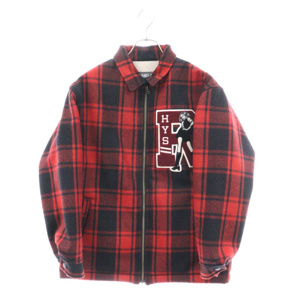 ECサイト HYSTERIC GLAMOUR レッド・ブラックチェックジャケット M
