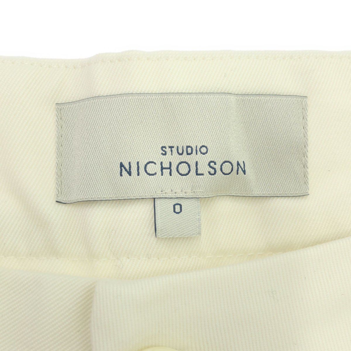 STUDIO NICHOLSON スタジオ ニコルソン BONNARD ピーチドスキン  
