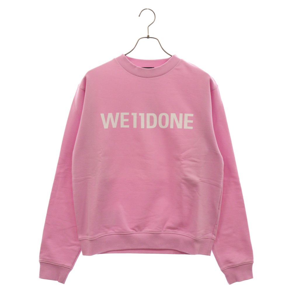 WE11DONE Basic Logo Fitted Sweatshirt 長袖 WE11DONE we11done ウェルダン Basic Logo Fitted Sweatshirt