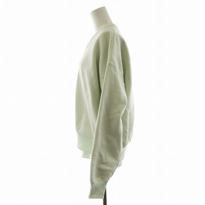 オーラリー AURALEE 19AW BAGGY POLYESTER SWEAT V-NECK スウェット トレーナー 0 水色 ライトブルー A9AV07PU /AN23 レディース オーラリー AURALEE 19AW BAGGY POLYESTER SWEAT V-NECK