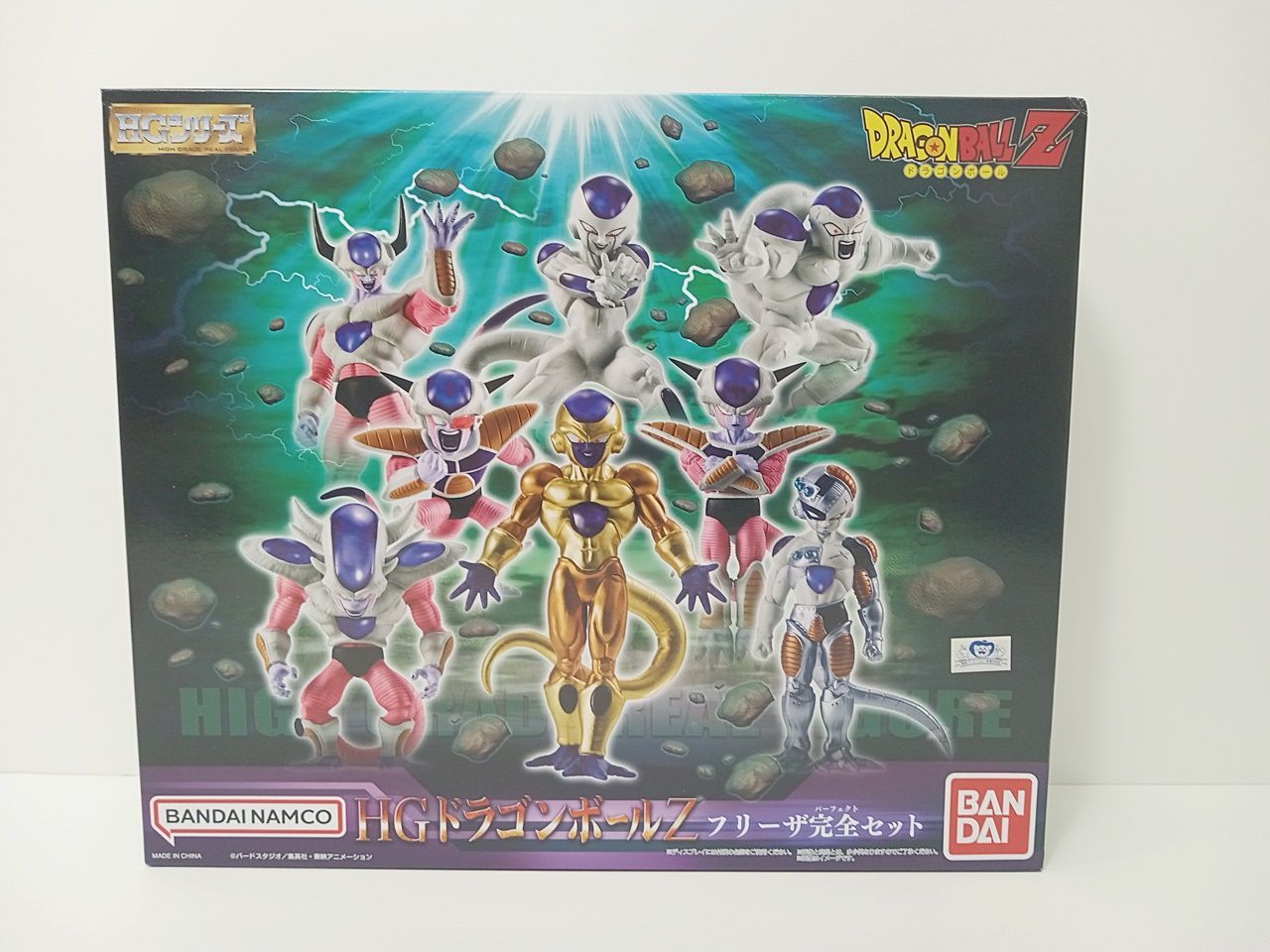 BANDAI - HGドラゴンボールZ フリーザ完全セット 輸送箱未開封 新品未開封&伝票跡なし】 HGドラゴンボールZ フリーザ完全セット
