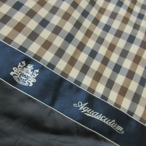 アクアスキュータム AQUASCUTUM ステンカラーコート 中綿ライナー付き