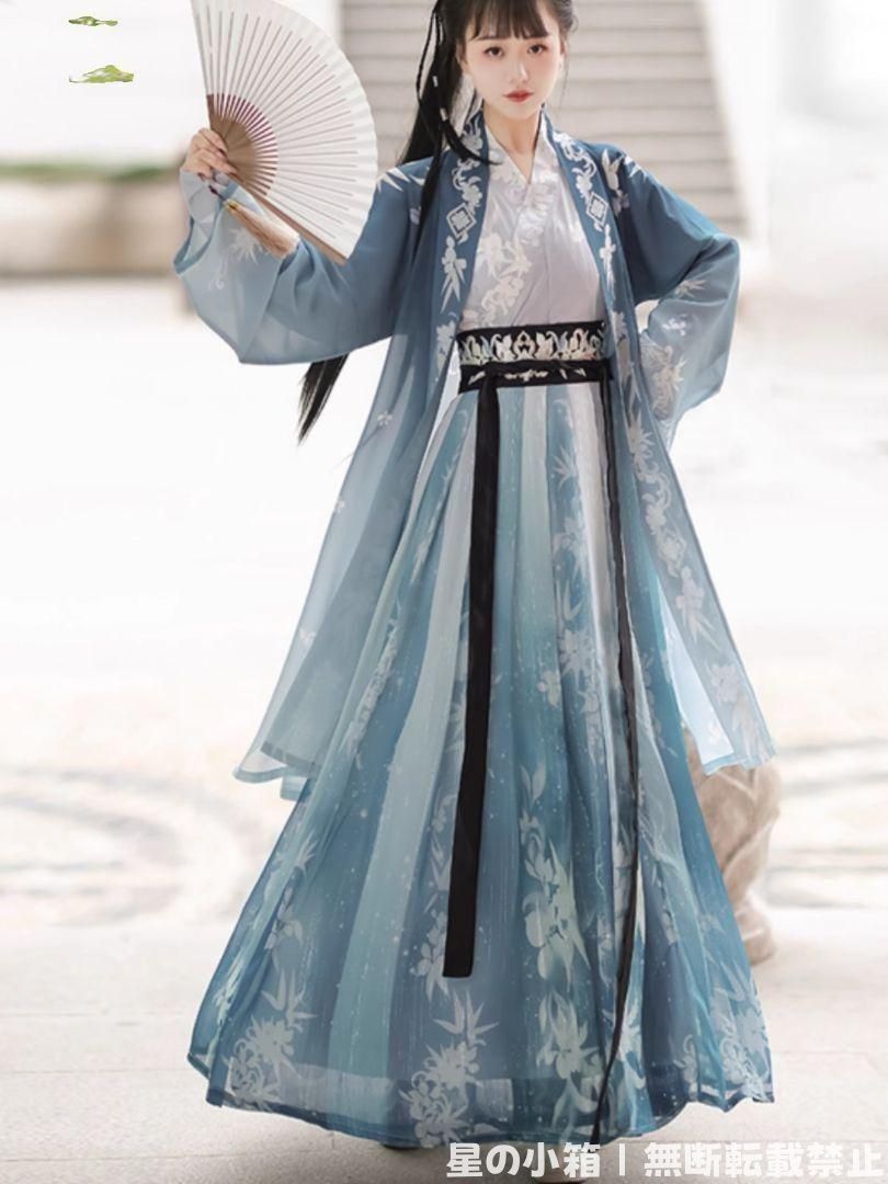 ♥ 豪華刺繍 漢服 かんふく 古風衣装 レトロ風 中華ロリータ コスプレ ワンピース 唐装 仙女服 中華風 美しい刺繍 撮影会 舞台演出 推し活 ハロウィン 仮装 HF-247