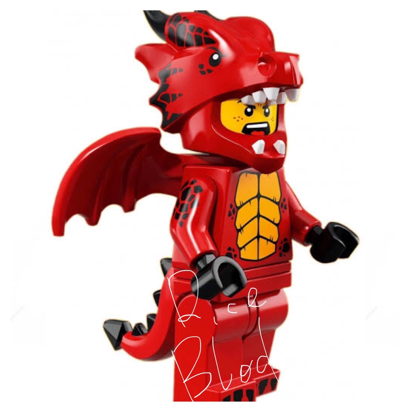 正規品】LEGO ミニフィグ ドラゴン男 シリーズ18 - メルカリ