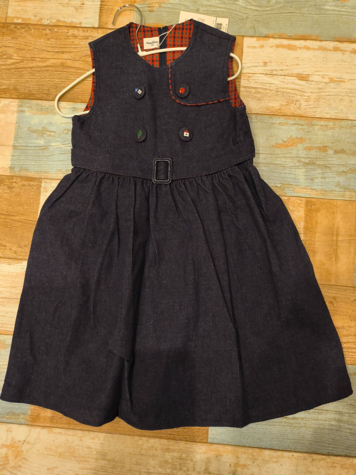 新品 Familia デニムワンピース 【公式通販】