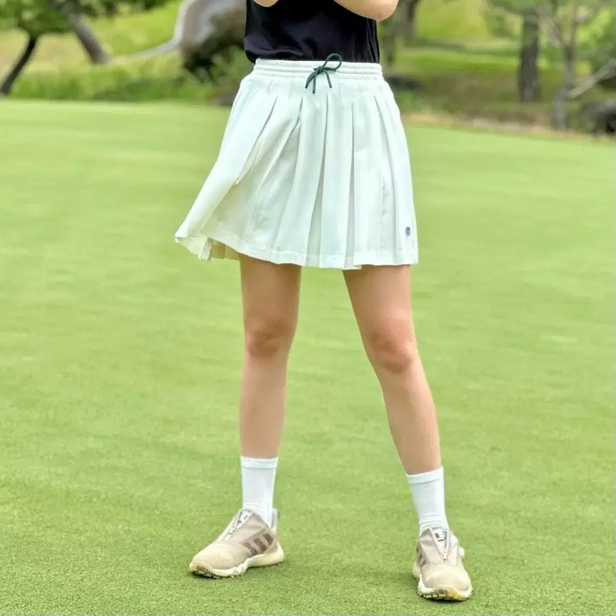 レディースゴルフウェア プリーツ スカート