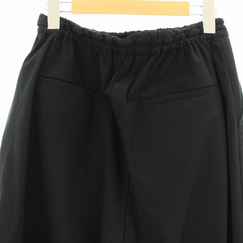 ズッカ zucca 23SS サルエルパンツ イージーパンツ M 黒