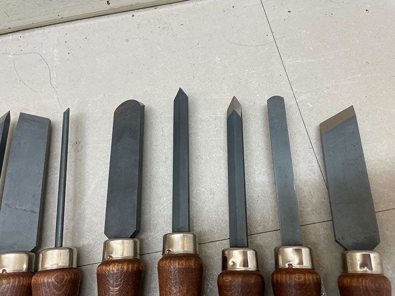 木工旋盤用バイト 14本まとめて HSS ROBERT SORBY ロバートソービー