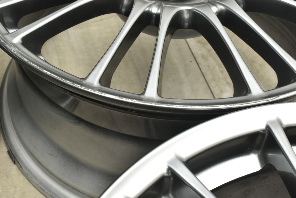 鍛造】スバル WRX STI 純正 オプション BBS RV739 18in 8.5J +55 GVB 