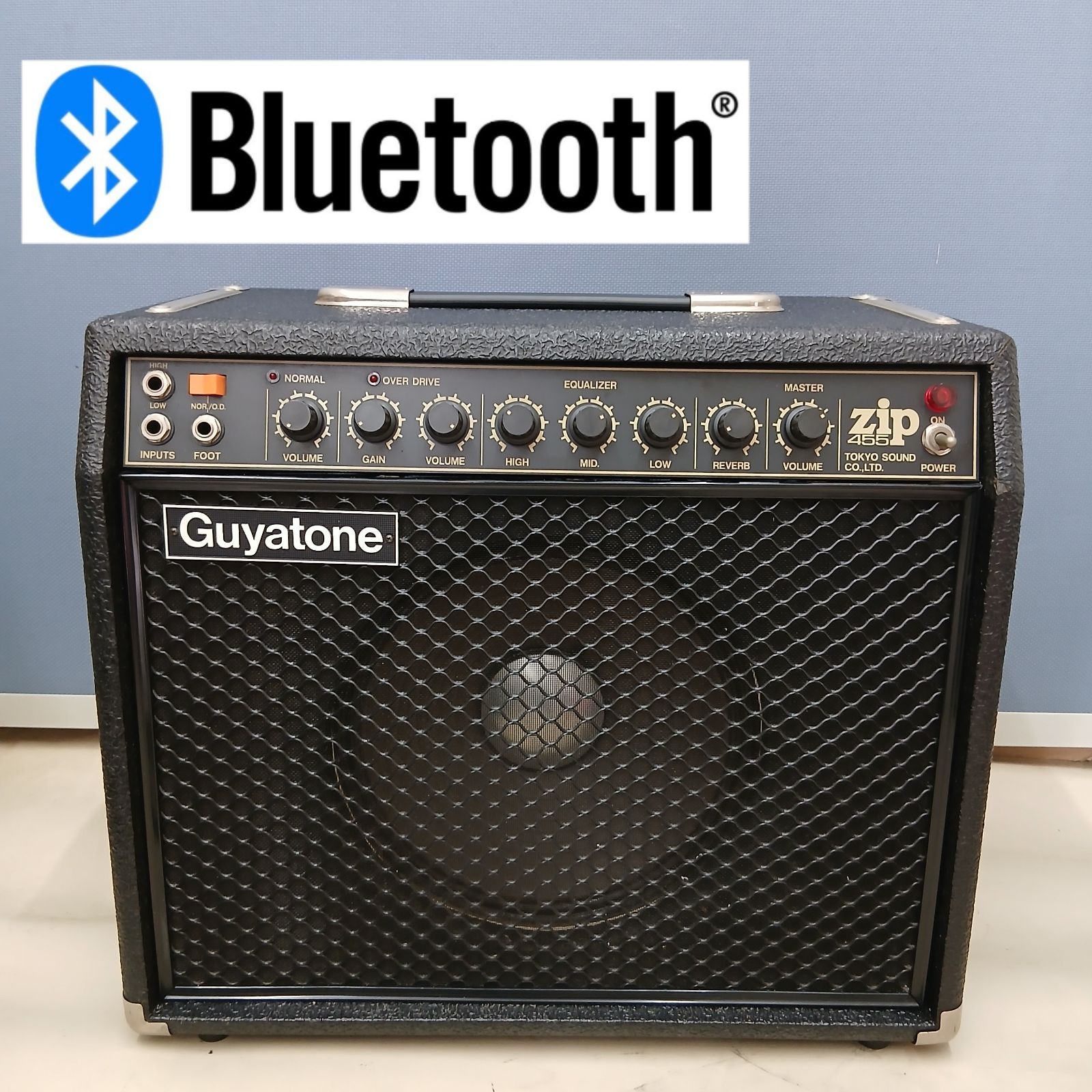 その他 yuton Guyatone Zip455 ギターアンプ Bluetooth機能搭載 - メルカリ