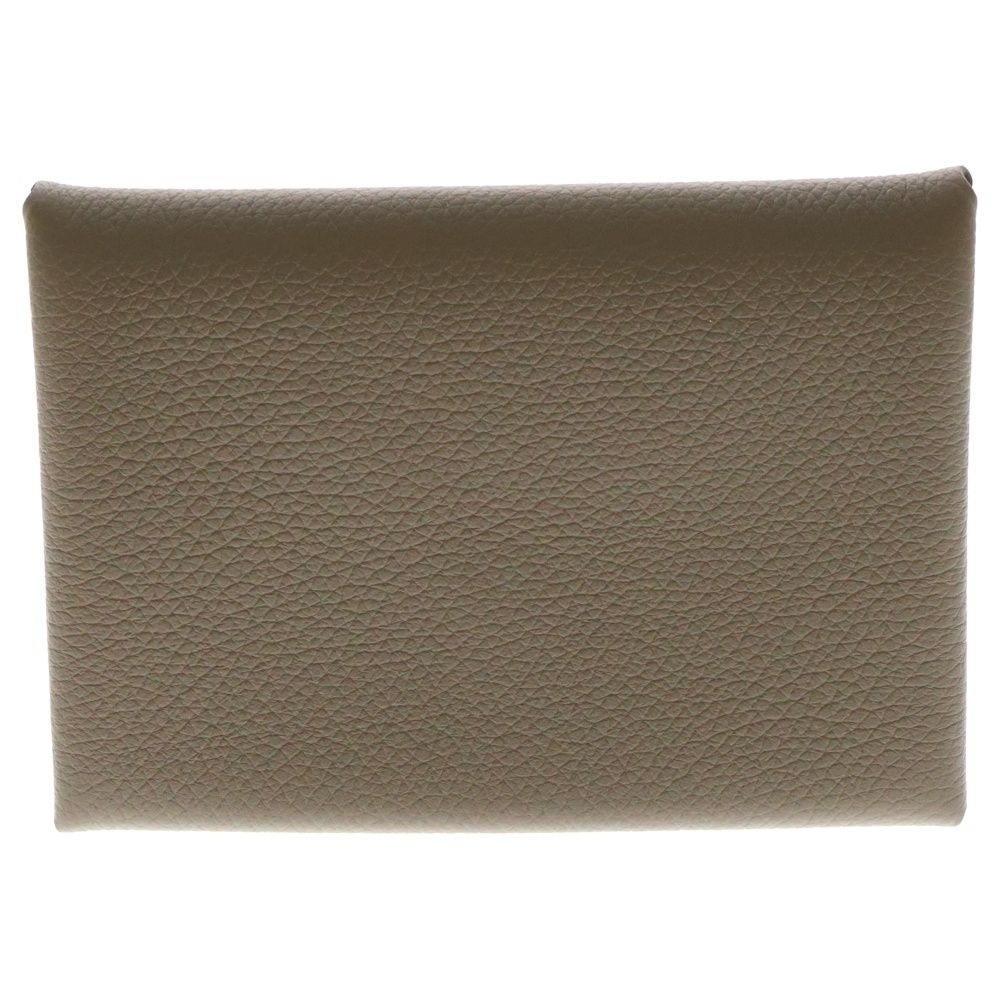 HERMES (エルメス) カルヴィ デュオ レザーカードケース コイン