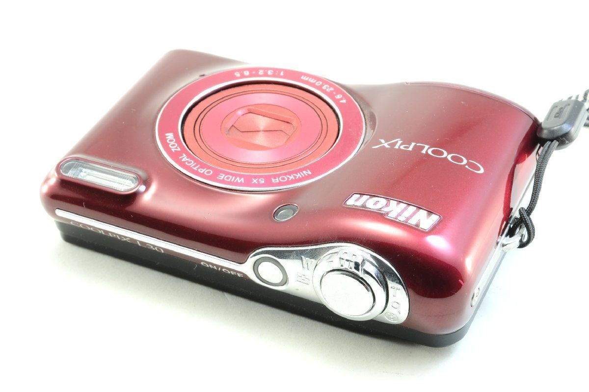 良品】Nikon COOLPIX L30 レッド - メルカリ