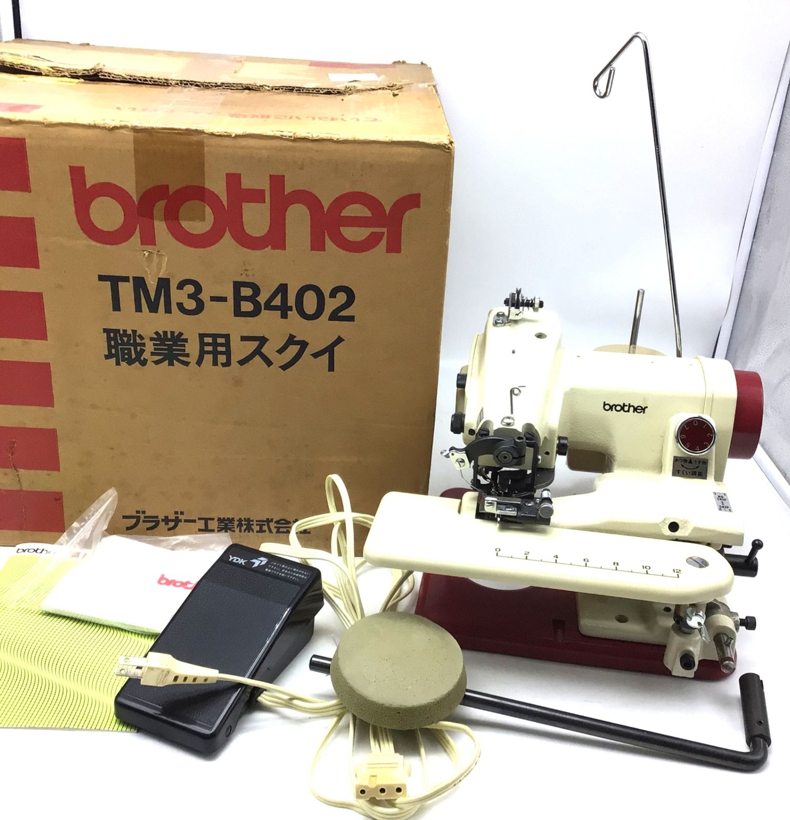 5394 【動作品】brother ブラザー 工業用ミシン TM3-B402 職業用スクイ 