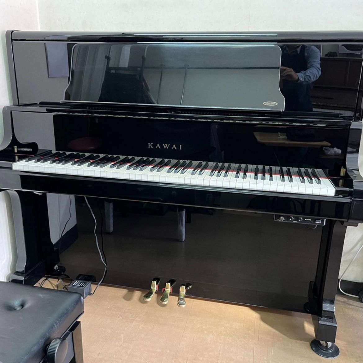 ピアノ調律師の店】アップライトピアノ カワイ KAWAI K70AT 純正消音器 ピアノ調律師の店】アップライトピアノ カワイ KAWAI K70AT 純正消音器