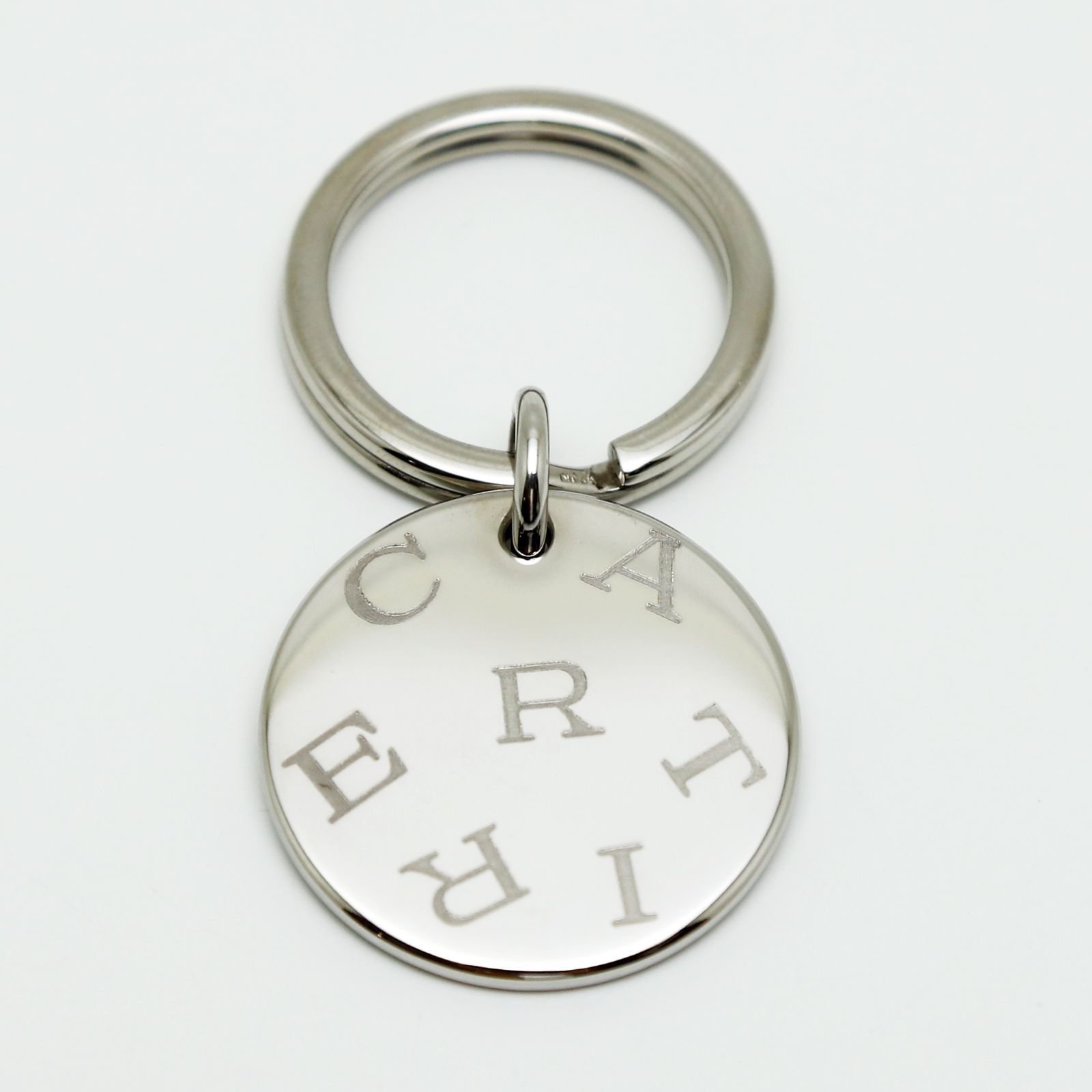 カルティエ キーリング ロゴプレート シルバー Cartier - メルカリ