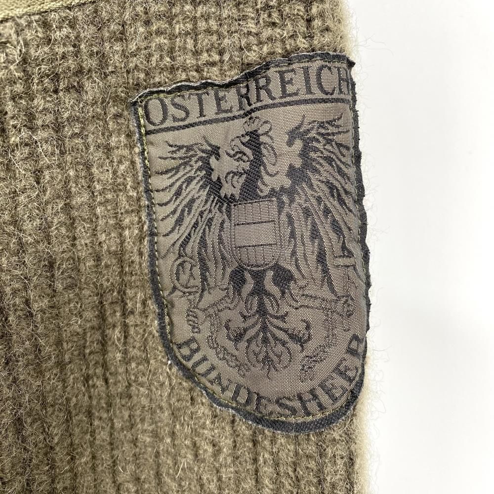 HEERESEIGENTUM オーストラリア軍 ヘビーウール セーター ニット 中古】HEERESEIGENTUM オーストラリア軍 ヘビーウールセーター