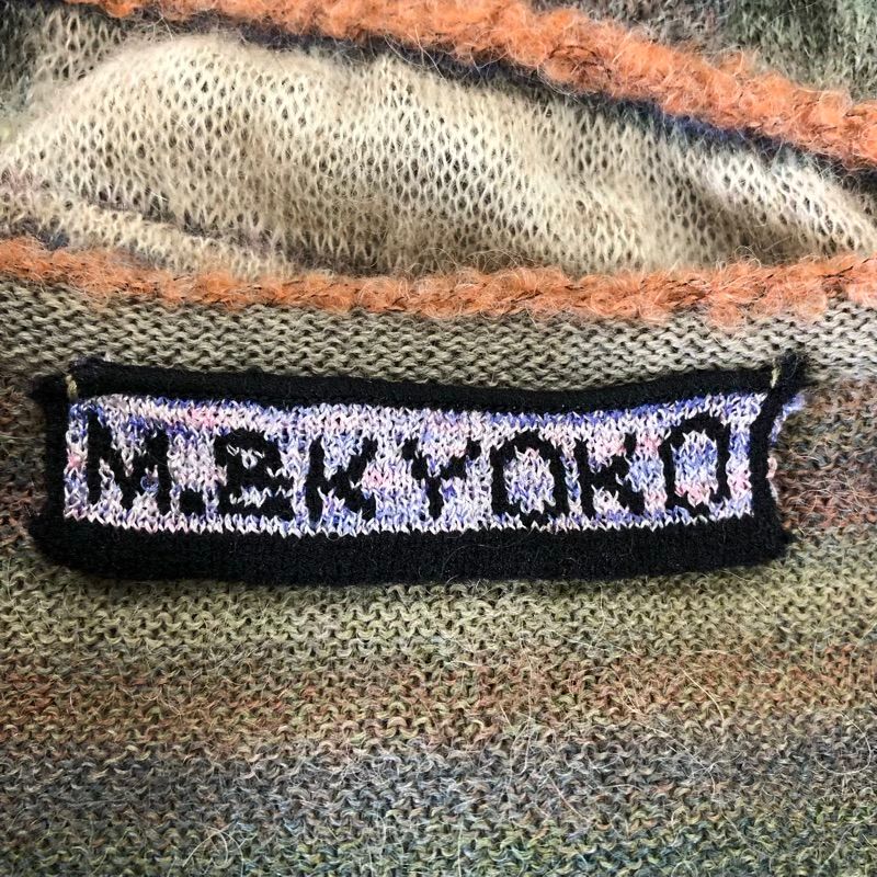 エムアンドキョウコ M.&KYOKO ワンピース ニット ノースリーブ 編み