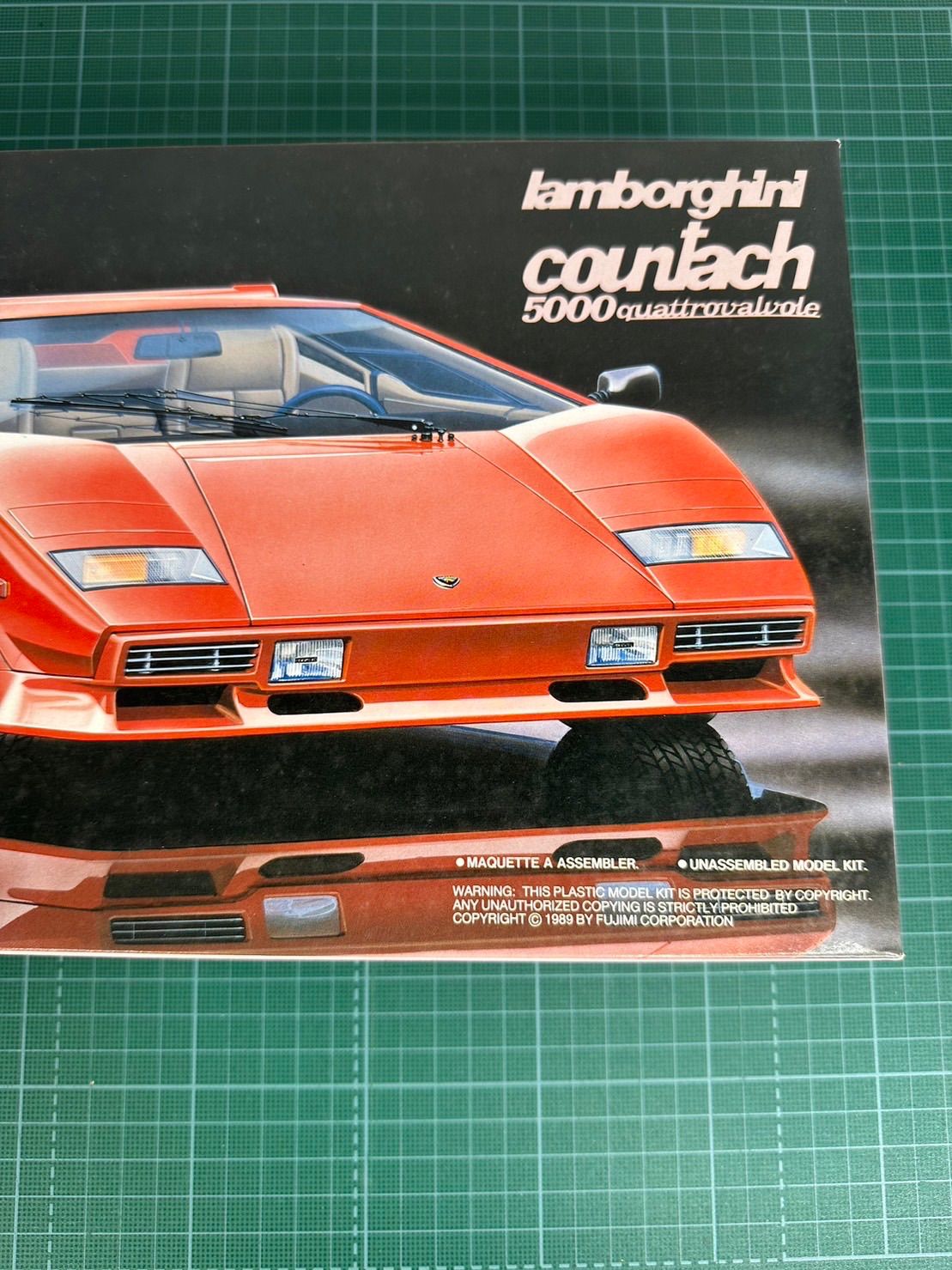 プラモデル　フジミ田宮　カウンタック 雑誌 Rosso カーモデリングマニュアル プラモデル フジミ田宮 カウンタック 雑誌 Rosso カーモデリング