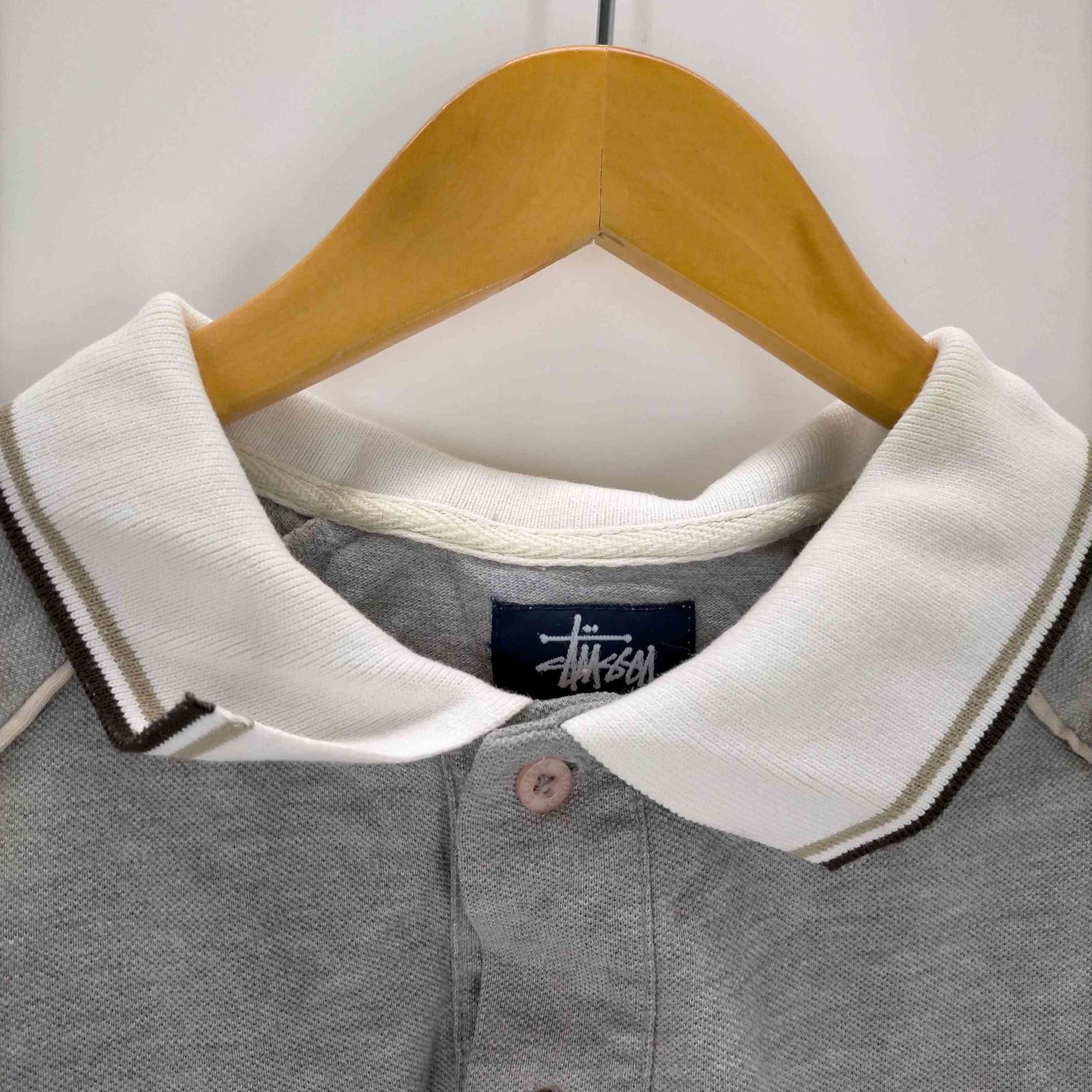 ステューシー Stussy OLD 紺タグ 香港製 ポロシャツ メンズ JPN
