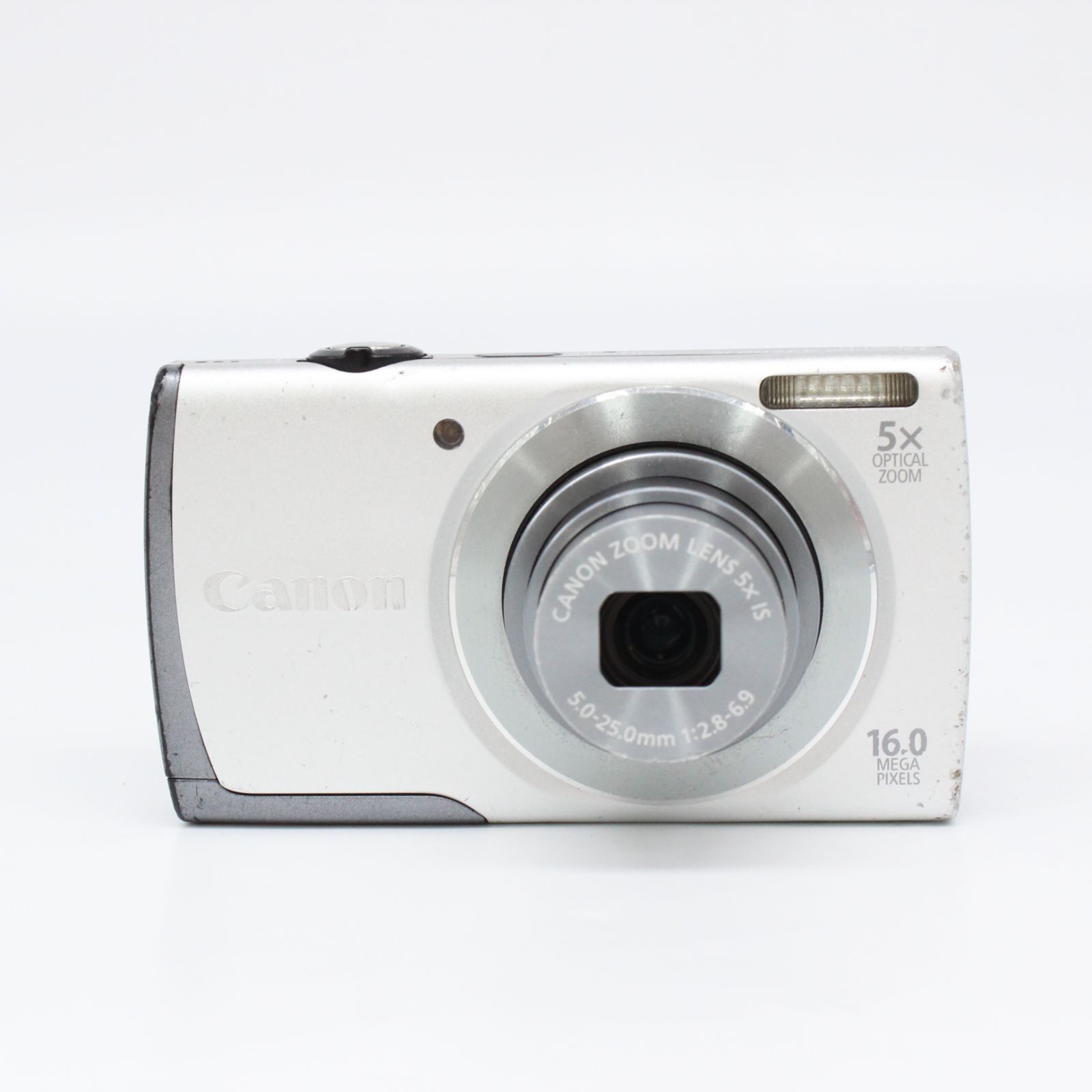 Canon PowerShot A3500 IS シルバー 動作確認済み ≪美品≫ Canon PowerShot A3500 IS ボディ シルバー #20250712