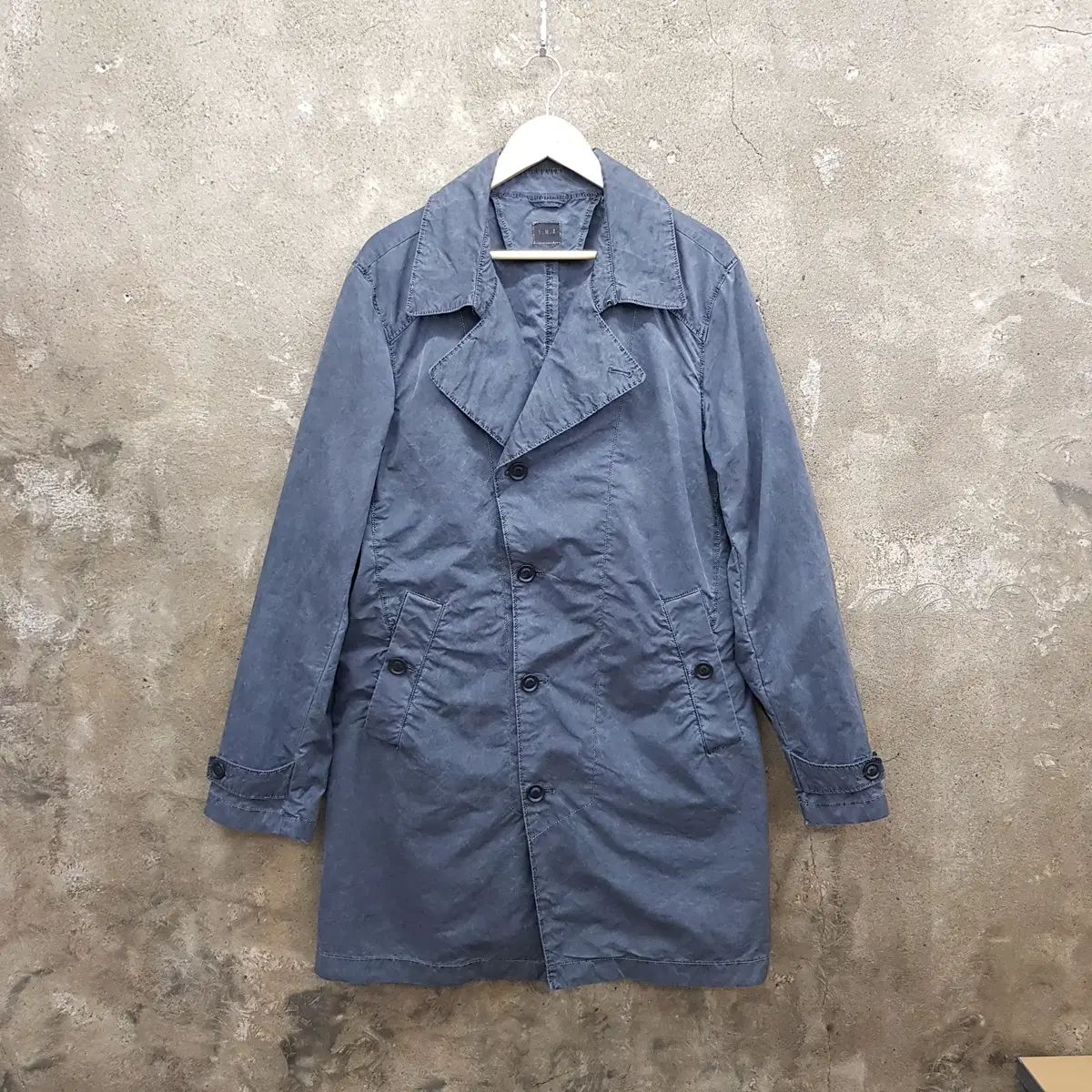 9956●インターメッツォ INTERMEZZO●新品　Gipitex手書き風シャドーリーフ４ポケットデザインブルゾン　ベージュ/M　定価49680円 Intermezzo（メンズファッション）の通販